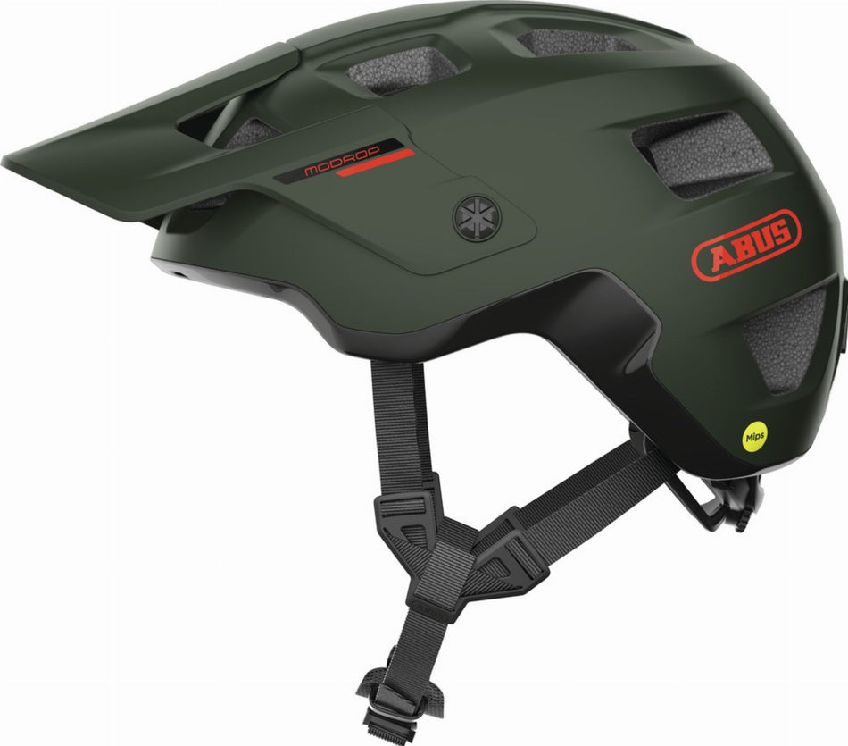 Abus MoDrop Mips MTB-Helm pine green