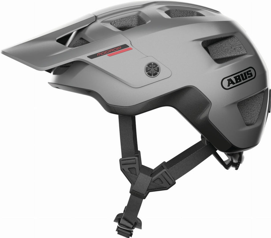 Abus MoDrop MTB-Helm Ti silver