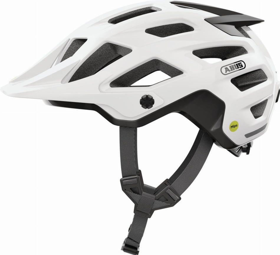 Abus Moventor 2.0 Mips MTB-Helm shiny white