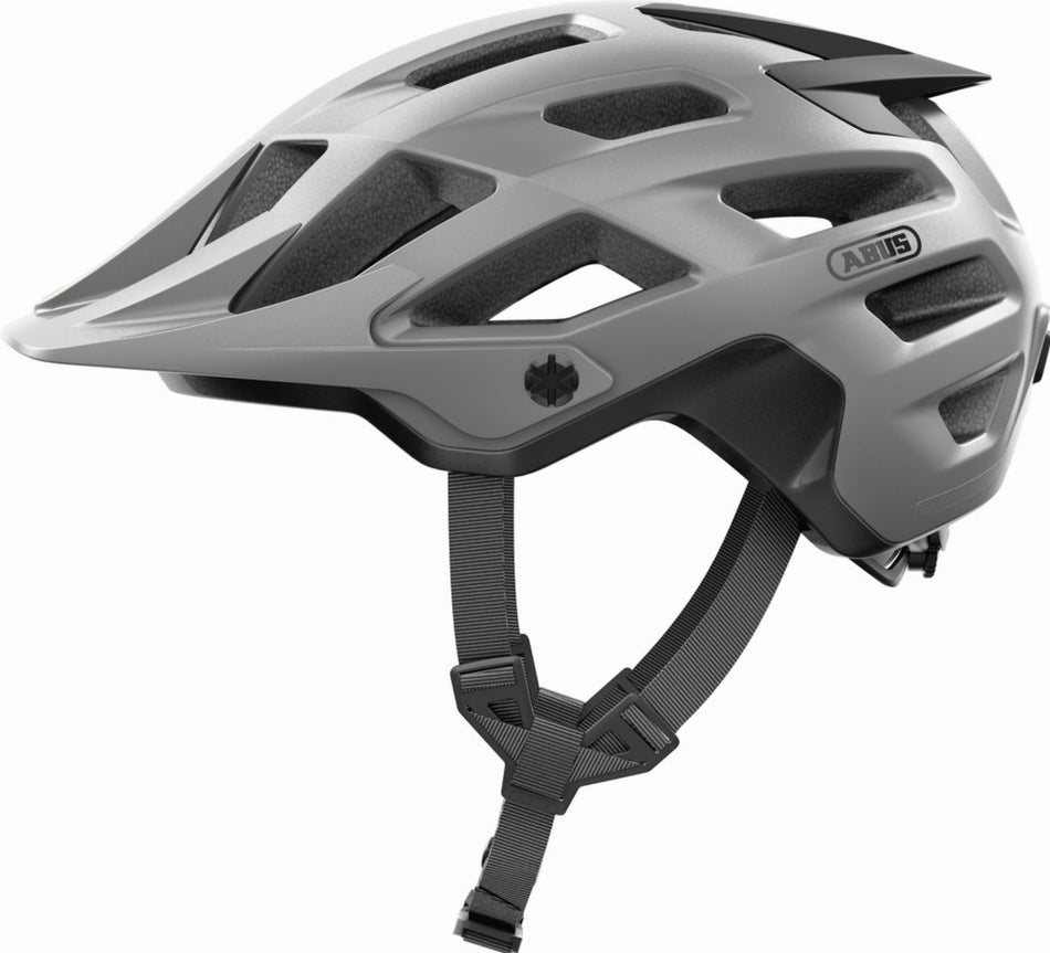 Abus Moventor 2.0 MTB-Helm Ti silver