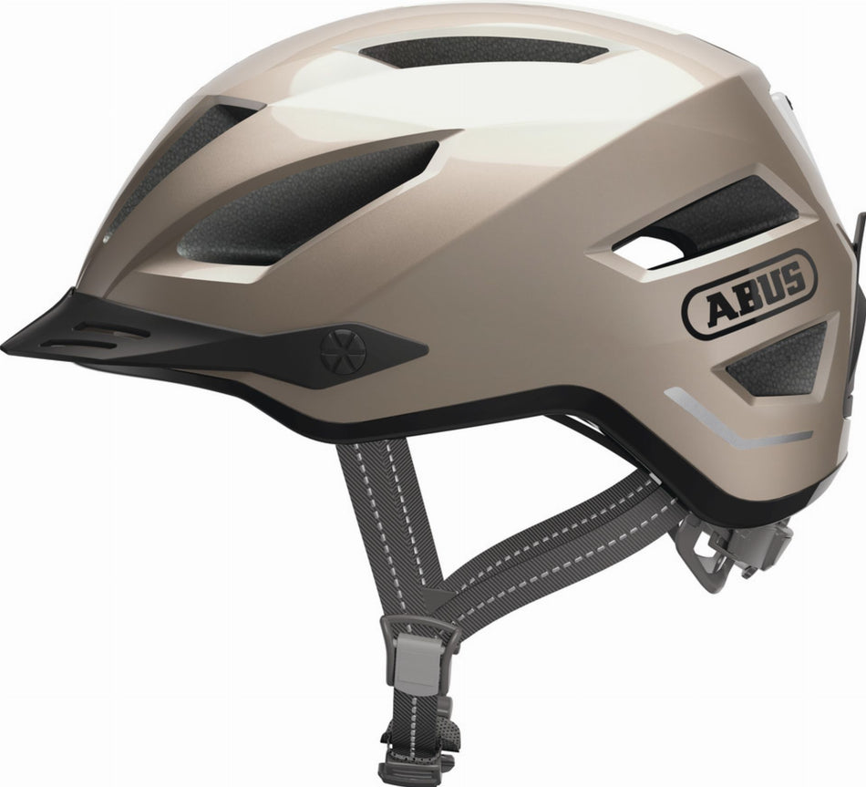 Abus Pedelec 2.0 Helm champagne gold