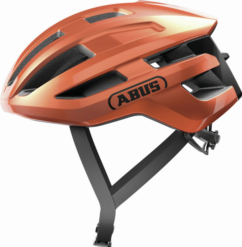 Abus PowerDome Rennrad-Helm goldfish orange