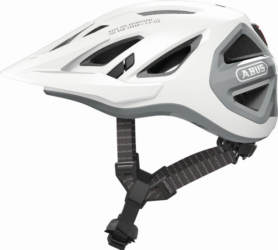 Abus Urban-I 3.0 Ace Helm polar white