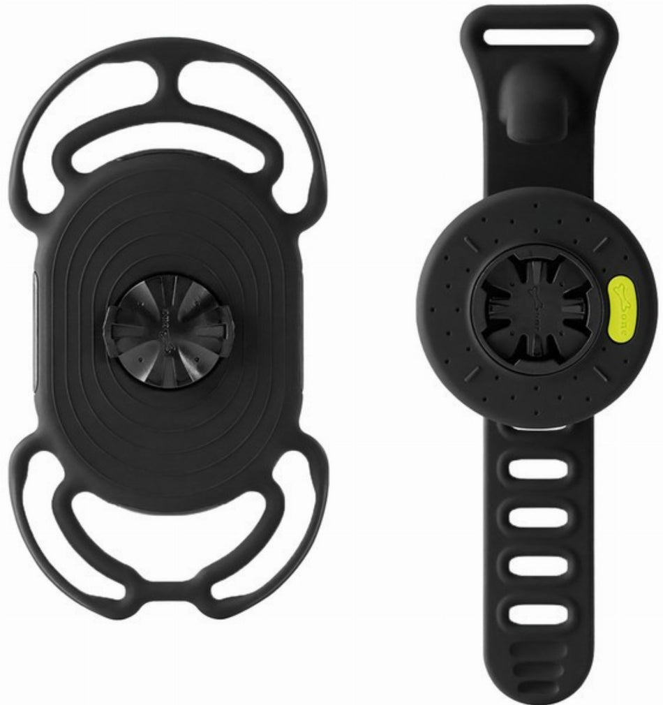 by.schulz Smartphone Halter Bike Tie Connect Kit für Lenker oder Vorbau schwarz