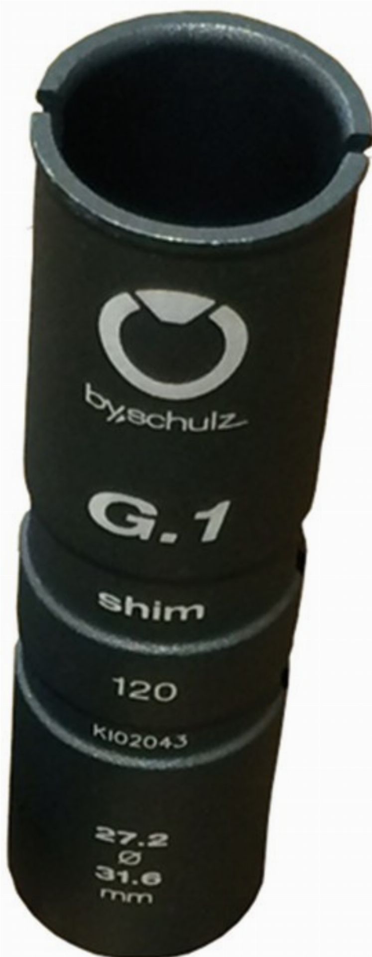 by.schulz Reduzierhülse Alu 120 mm grau