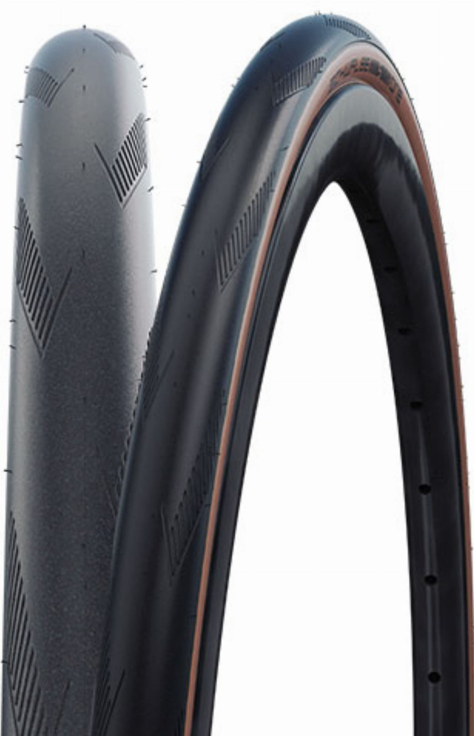 Schwalbe One RaceGuard, Performance Line, TLE, MicroSkin Faltreifen 28" Addix schwarz/bronze-skin