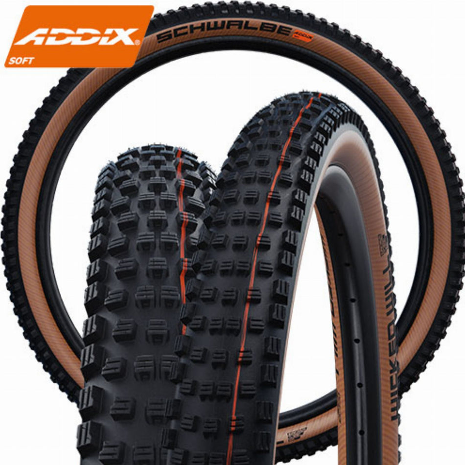 Schwalbe Wicked Will Super Race, Evolution Line, TLE Faltreifen 29" Addix Soft transparent sidewall 62-622