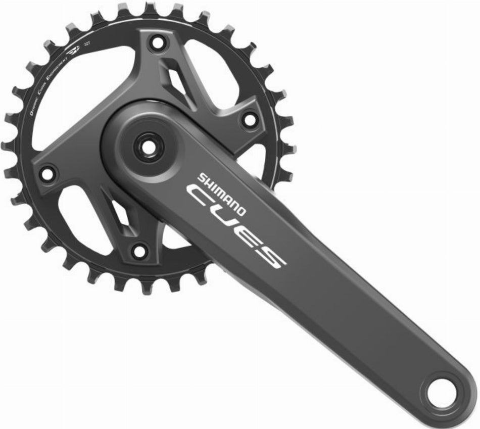 Shimano FC-U6000 Cues Kurbelgarnitur 9/10/11-fach ohne Kettenschutzring, 32 Zähne schwarz