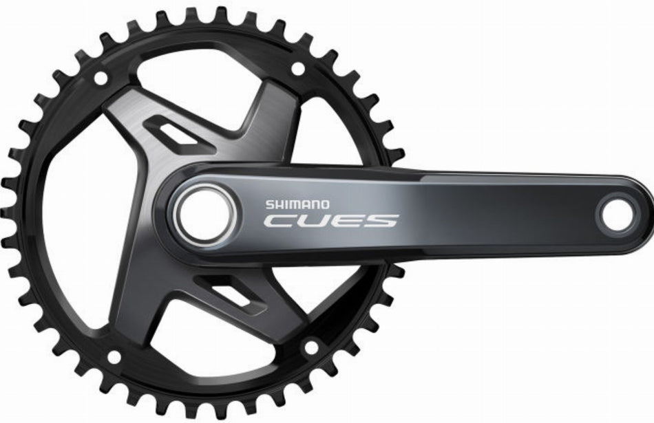 Shimano FC-U8000 Cues Kurbelgarnitur 9/10/11-fach ohne Kettenschutzring, 42 Zähne schwarz
