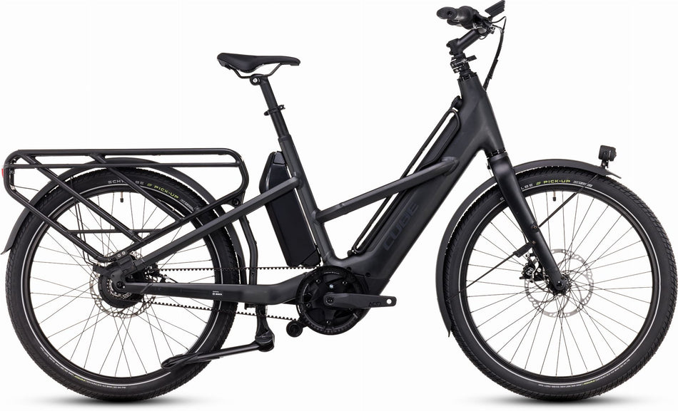 Cube Longtail Hybrid 725 Wh E-Bike Transport 26" grey´n´reflex one size