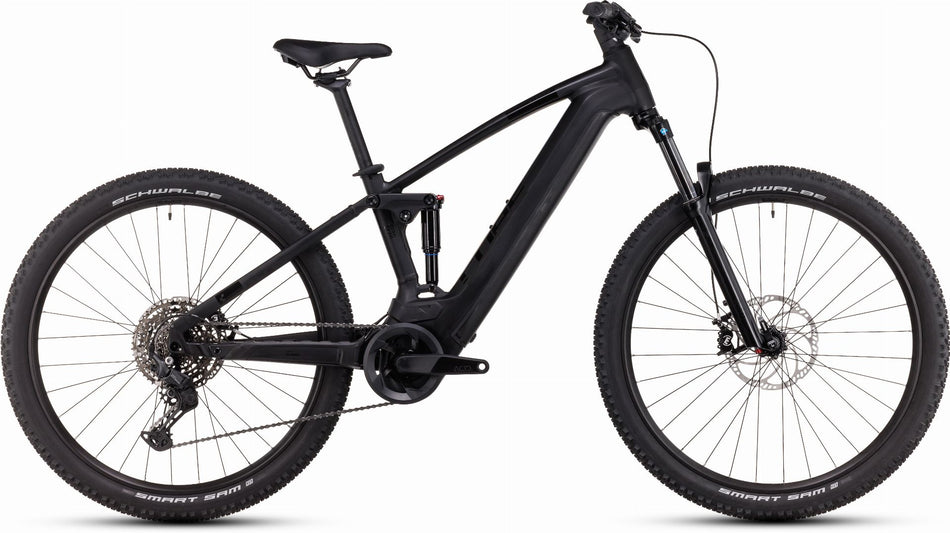 Cube Stereo Hybrid 120 One 625 Wh E-Bike Fully black´n´black