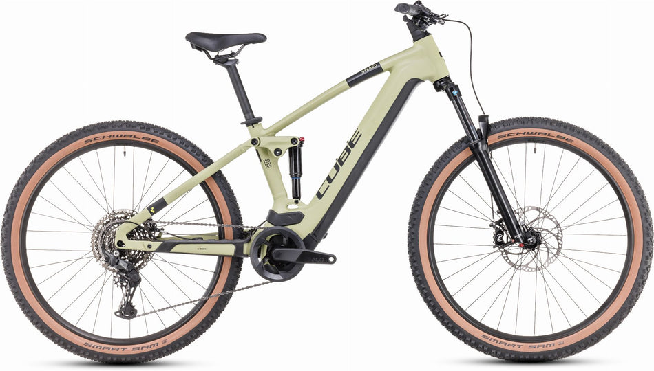 Cube Stereo Hybrid 120 One 625 Wh E-Bike Fully olive´n´green