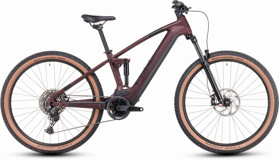 Cube Stereo Hybrid 120 One 750 Wh E-Bike Fully rubyred´n´black