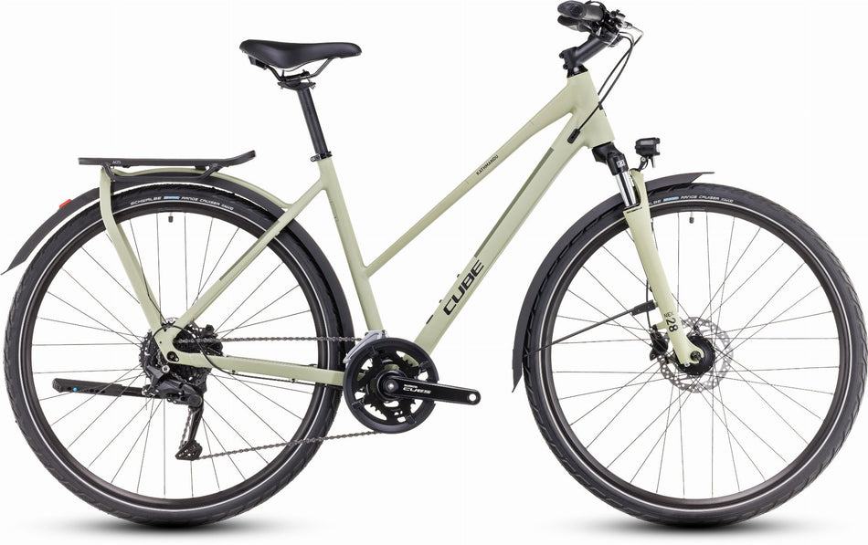 Cube Kathmandu One Trekkingrad Trapeze 28" green´n´black