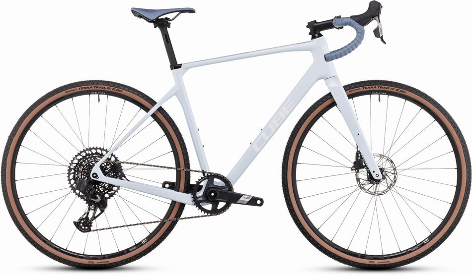 Cube Nuroad C:62 EX Gravelbike Diamant 28" frostwhite´n´white