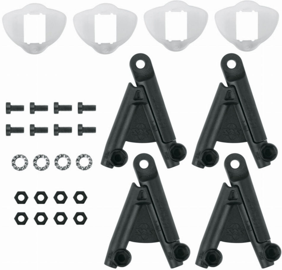 SKS GERMANY Strebenbefestigung ESC V-Adapter (vormontiert) black