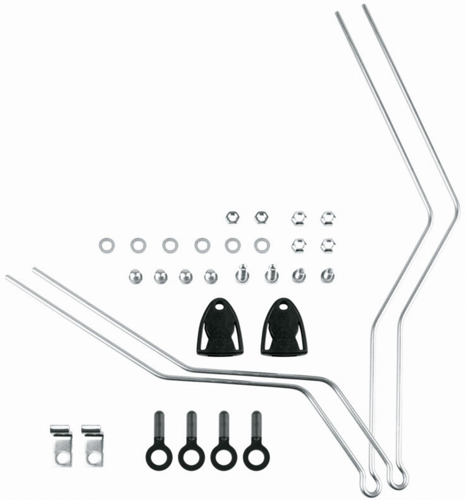SKS GERMANY Vorderrad V-Strebenset für Suntourgabeln silver