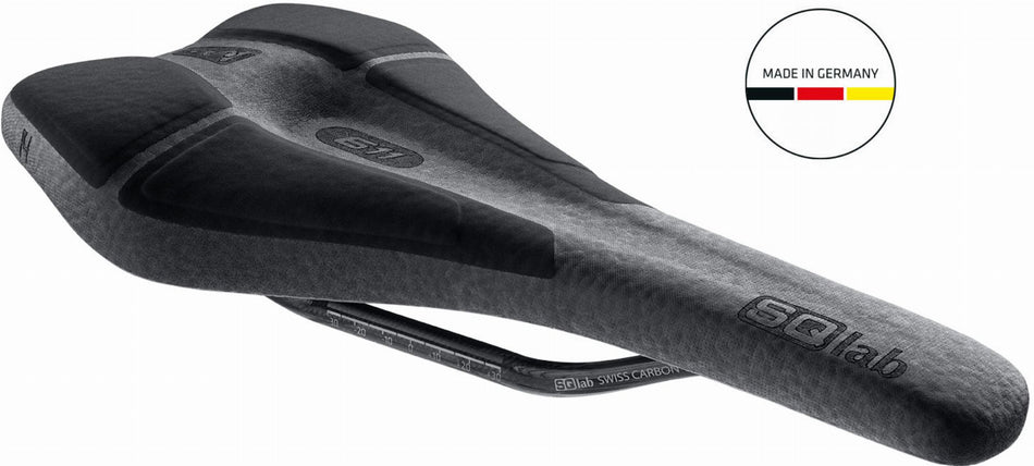 SQlab 611 Infinergy® Ergowave active 2.1 Carbon Sattel schwarz
