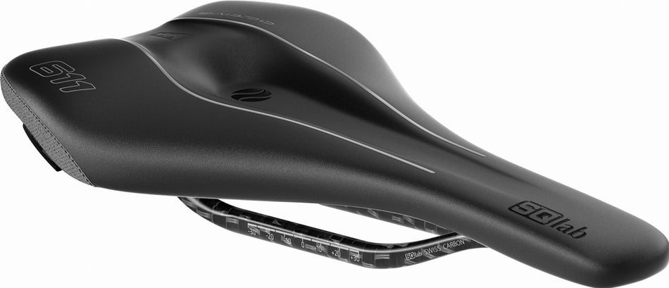 SQlab 611 Ergowave active 2.1 Carbon Sattel schwarz
