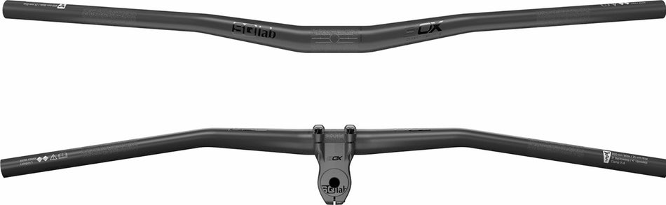 SQlab 3OX Carbon 9° Downhill Lenker schwarz