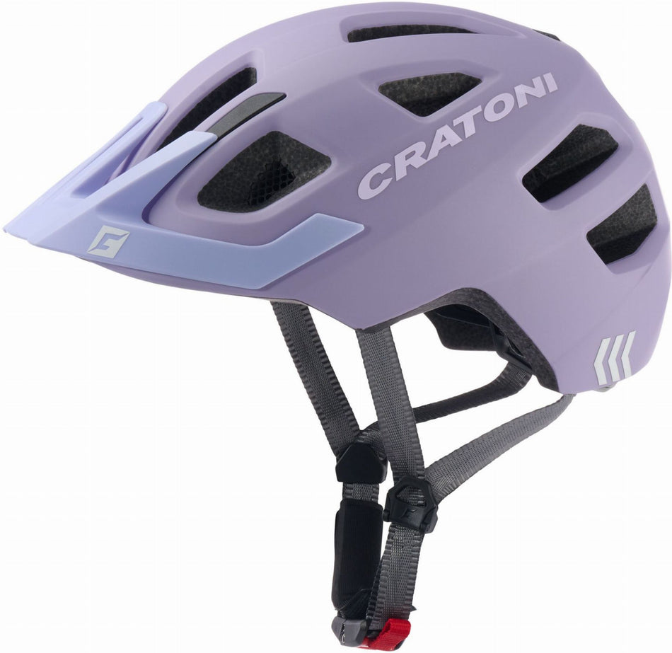 Cratoni Maxster Pro Kinder-Helm purple matt