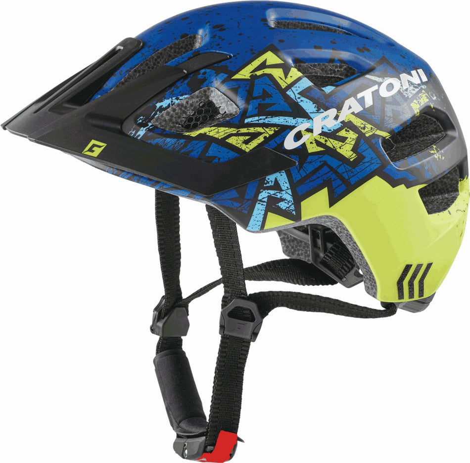 Cratoni Maxster Pro Kinder-Helm wild-blue matt S/M (51-56 cm)