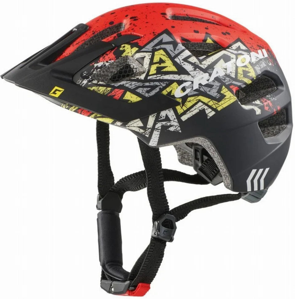 Cratoni Maxster Pro Kinder-Helm wild-red matt S/M (51-56 cm)