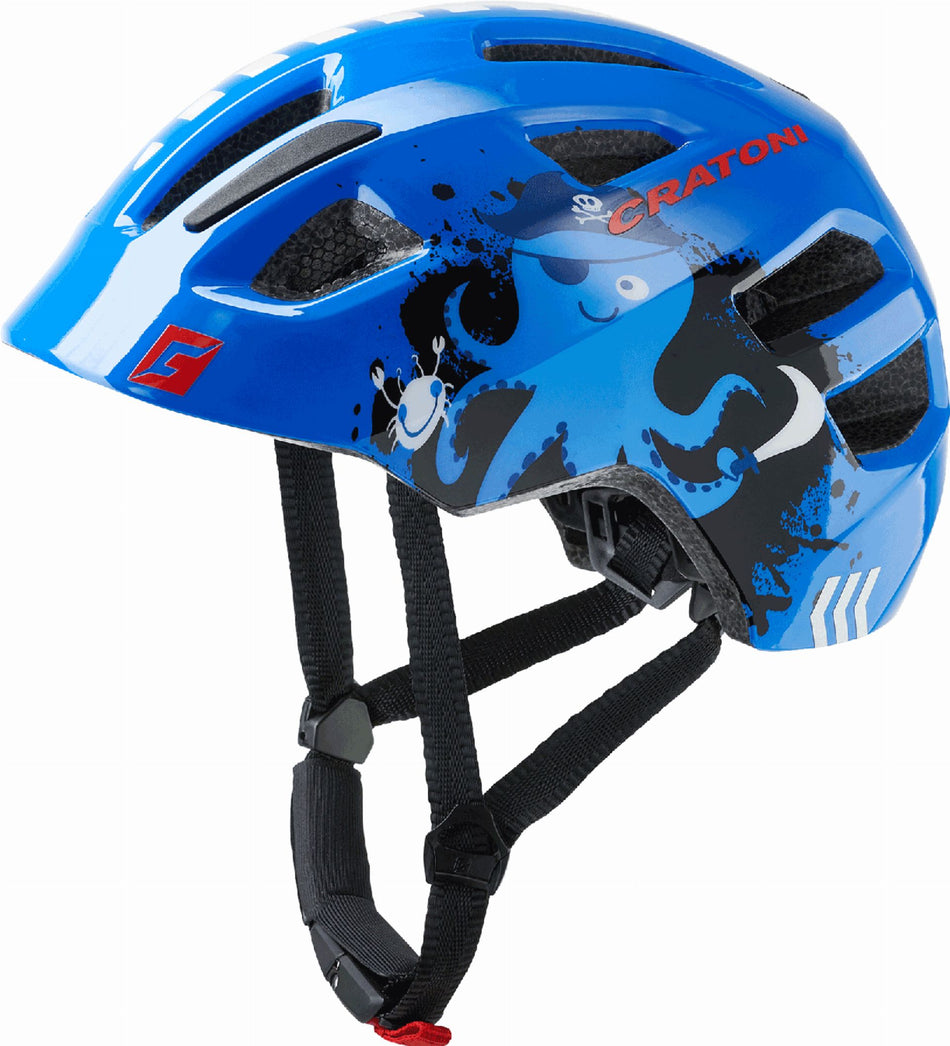 Cratoni Maxster Kinder-Helm pirate blue glossy