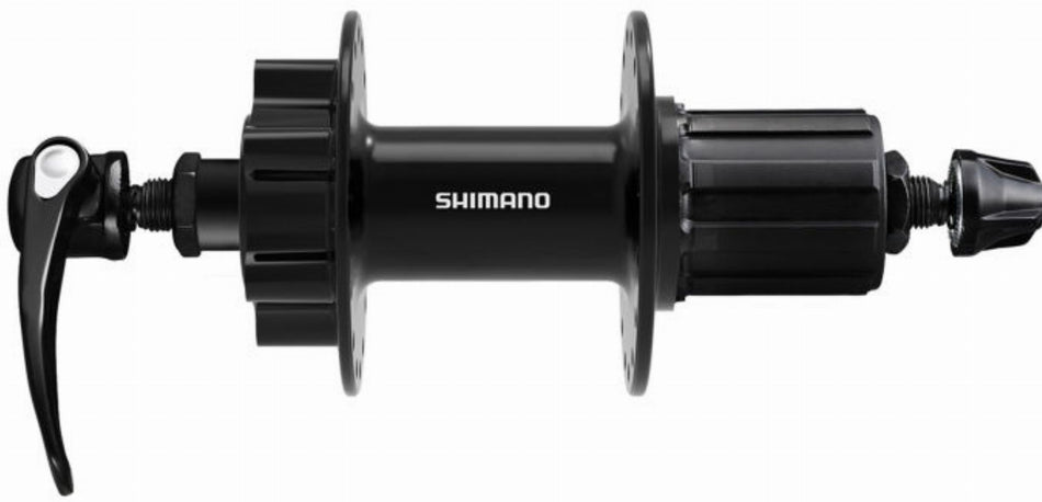 Shimano Cues FH-QB400-HM Hinterradnabe 135 mm schwarz