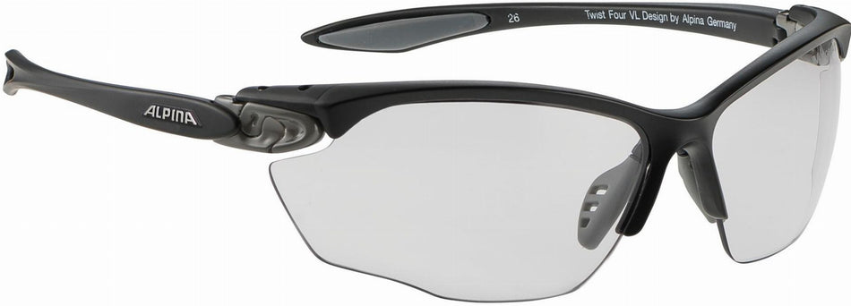 Alpina Twist Four V Sportbrille black matt