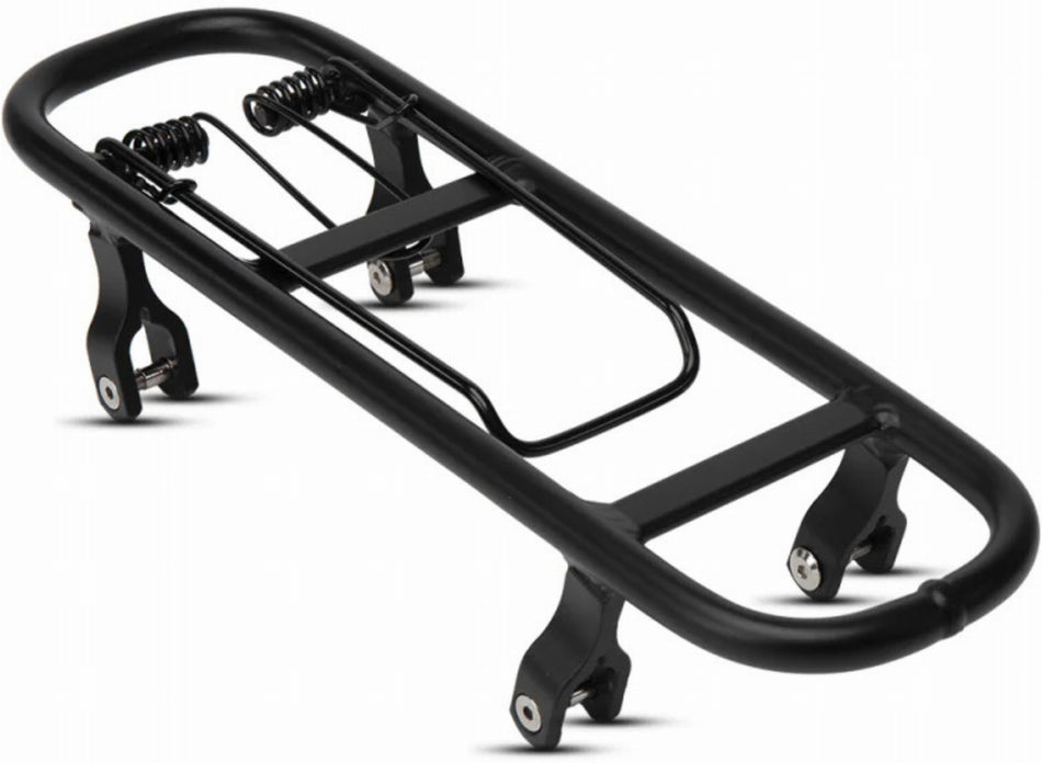 Coboc Racktop mit Federklappe Gepäckträgeraufsatz schwarz