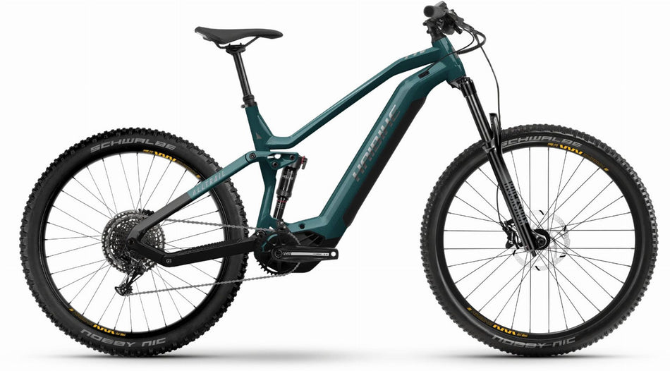 Haibike AllTrail 5 720 Wh E-Bike Fully 29"/27,5" ocean/black/chrome - gloss