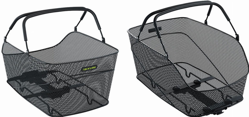 Racktime Baskit Trunk 2.0 Gepäckträgerkorb large mit Snapit 2.0-Adapterplatte schwarz