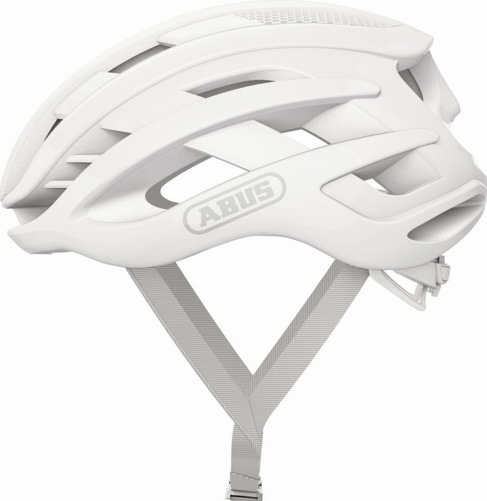 Abus AirBreaker Rennrad-Helm pure white