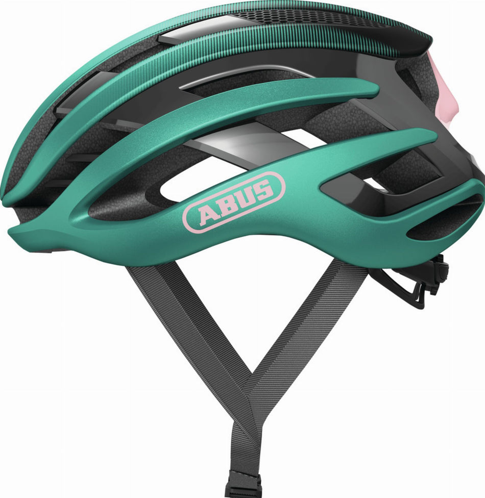 Abus AirBreaker Rennrad-Helm tropical turquoise