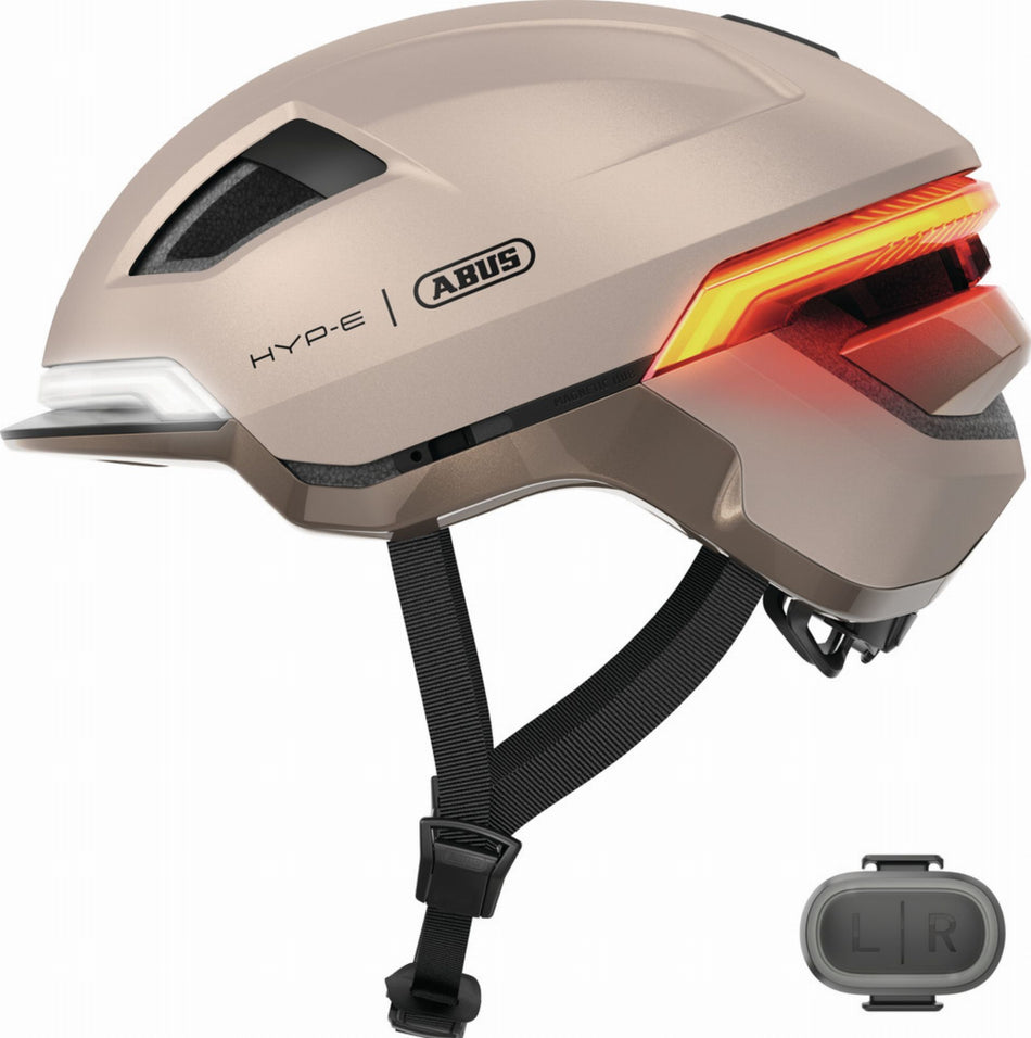 Abus Hyp-E Helm champagne gold