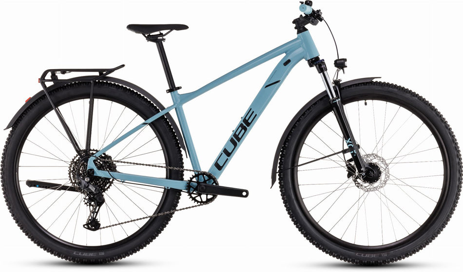 Cube Aim Race Allroad MTB-Hardtail Diamant tealgrey´n´black