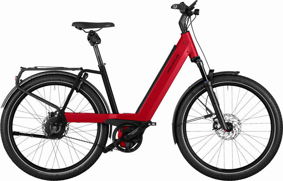 Riese & Müller Nevo4 GT vario 750 Wh E-Bike 27,5" dynamic red metallic 51 cm