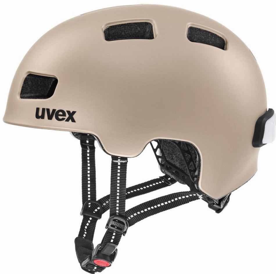 Uvex City 4 Helm soft gold matt