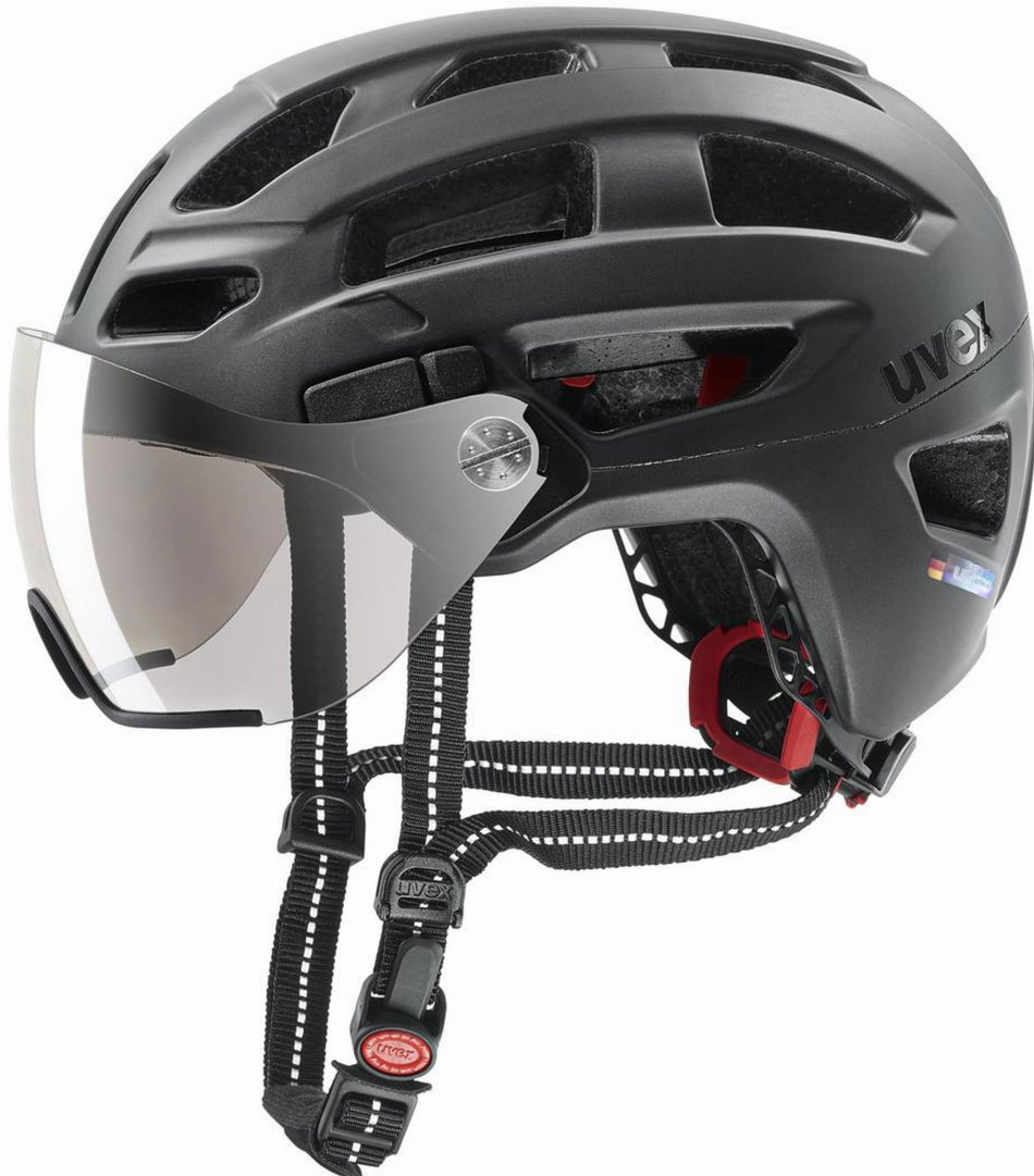 Uvex Finale Visor Helm black matt