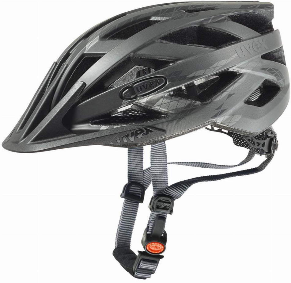 Uvex I-VO CC Helm black-smoke matt