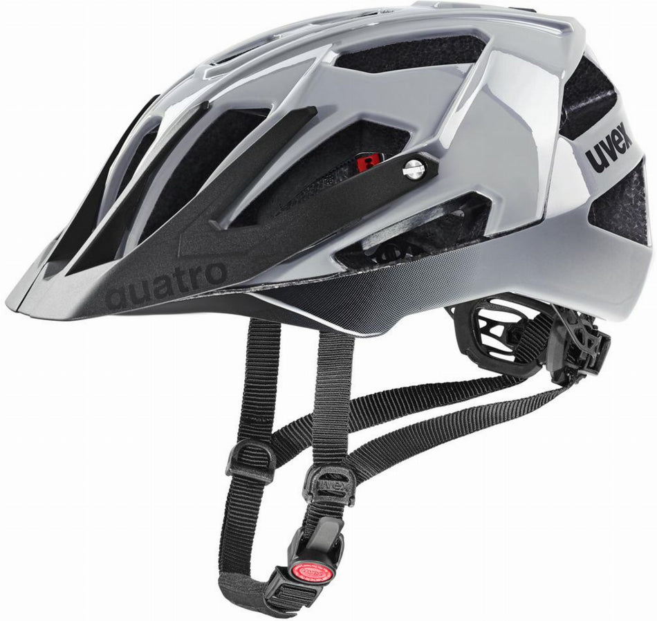 Uvex Quatro MTB-Helm rhino black
