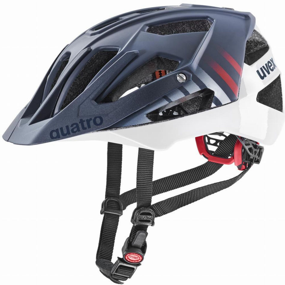 Uvex Quatro CC MTB-Helm deep space-white matt