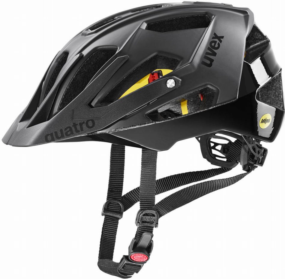 Uvex Quatro CC Mips MTB-Helm black matt