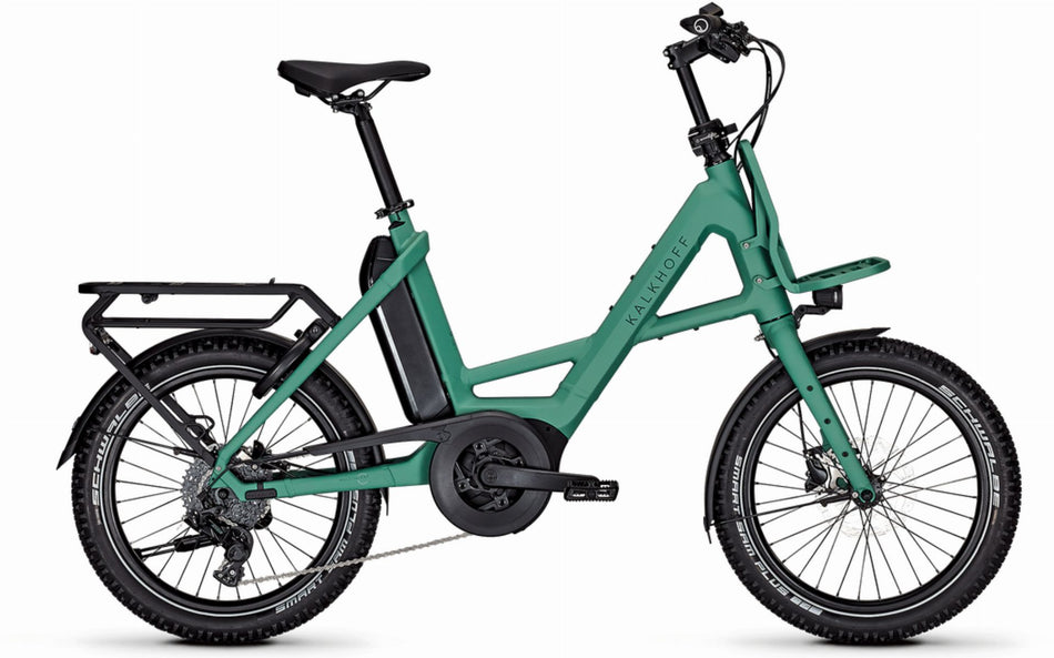 Kalkhoff Entice C.B Excite+ 545 Wh E-Kompaktrad 20" mineralgreen matt one size/48 cm