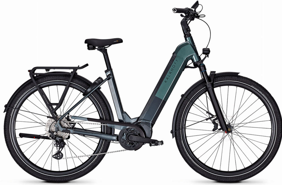 Kalkhoff Endeavour 5+ Advance LTD 625 Wh E-Bike Wave 29" diamondblack/techgreen glossy