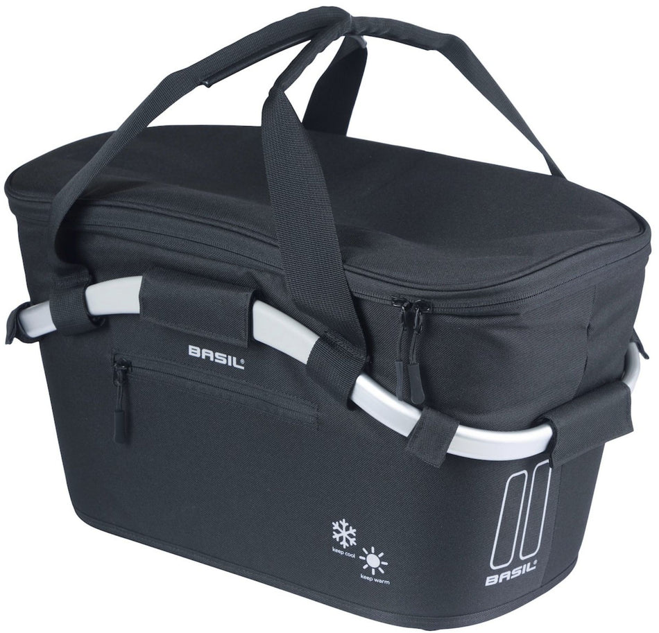 Basil Classic Iso Carry All MIK 2.0 Gepäckträgerkorb schwarz 18 L