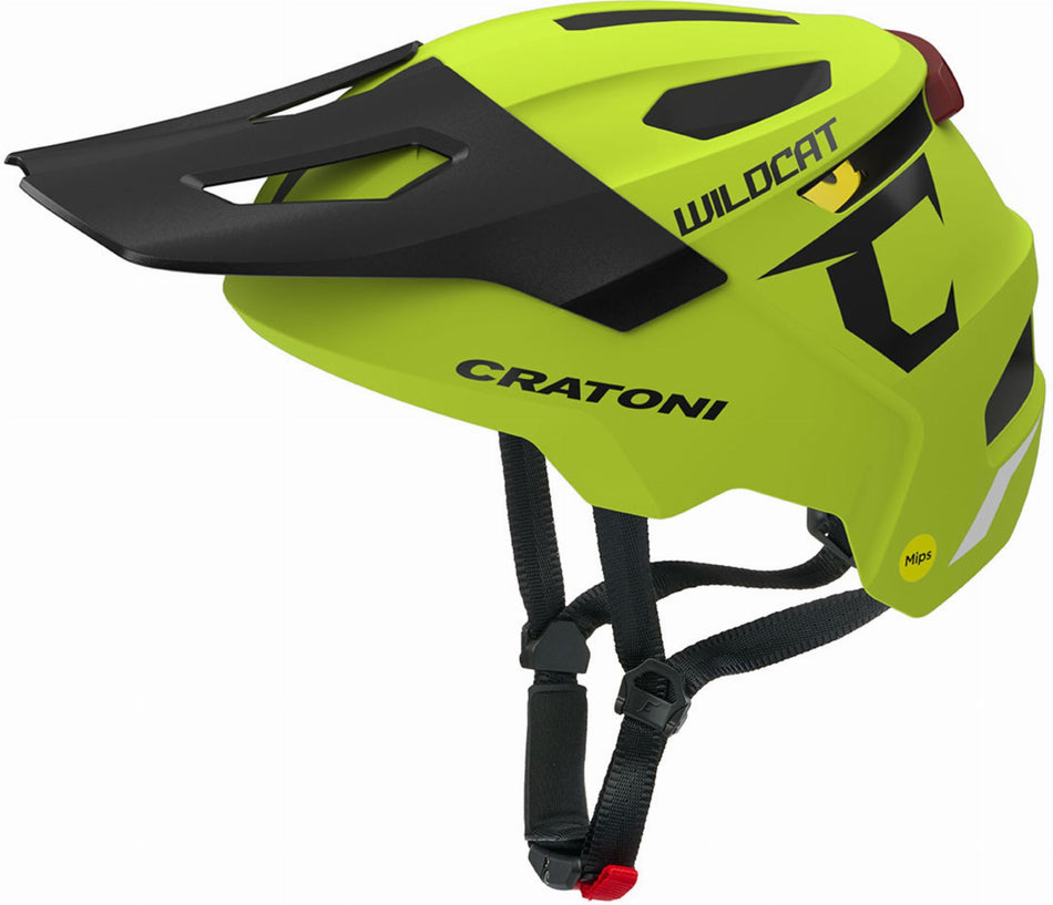 Cratoni WildCat Mips Kinder-Helm lime matt S/M (49-56 cm)