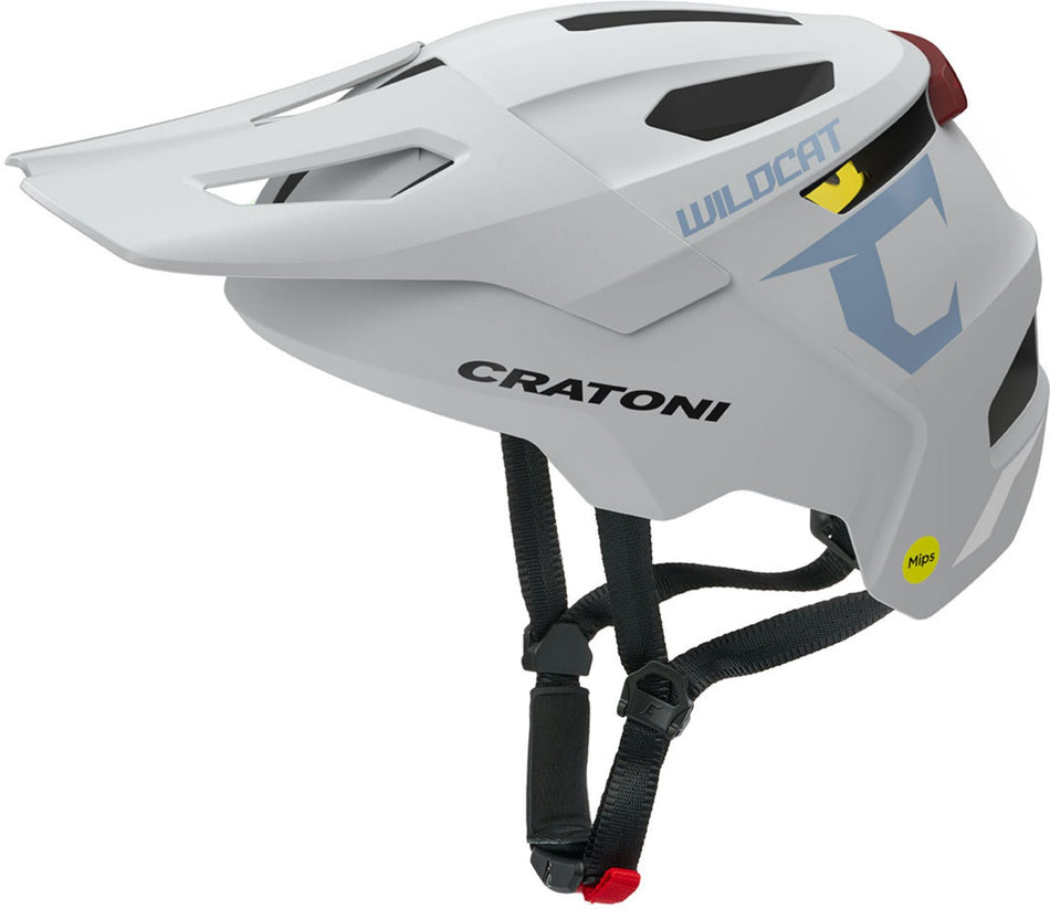 Cratoni WildCat Mips Kinder-Helm coolgrey matt S/M (49-56 cm)