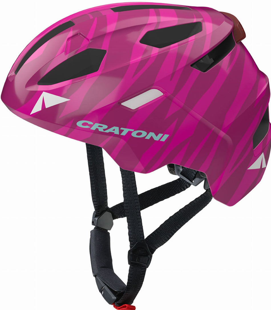 Cratoni FunCat Kinder-Helm safari berry glossy S/M (49-56 cm)